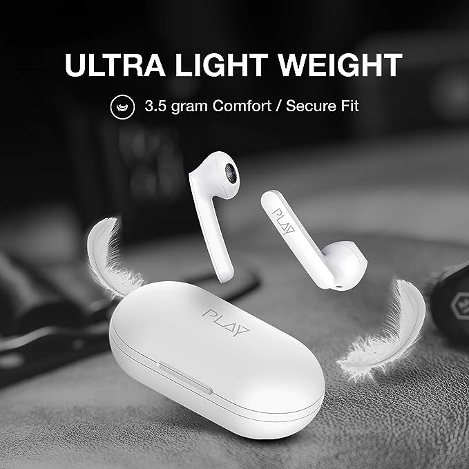INSTAPLAY Power Shots Bluetooth Truly Wireless in Ear Earbuds with Mic (Black) INSTAPLAY Power Shots Bluetooth Truly Wireless in Ear Earbuds with Mic (Black)